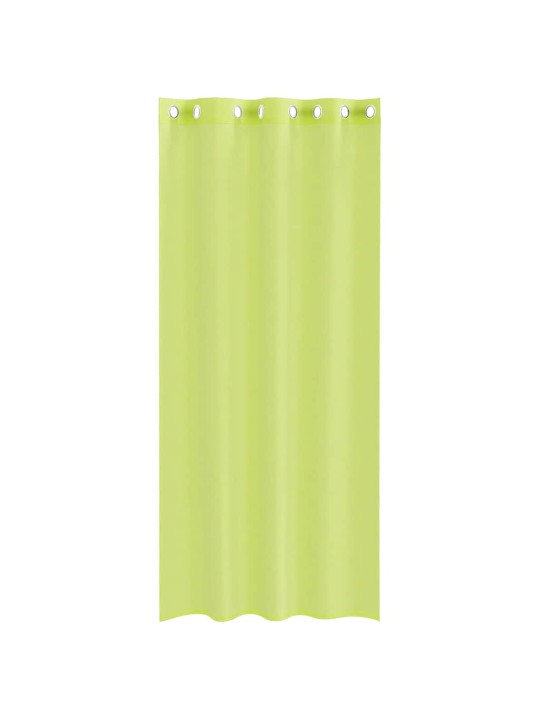 VOILE KARDINAD KOOS LÄBIVÕREDEGA 2 TK APPLE GREEN 140X245 CM
