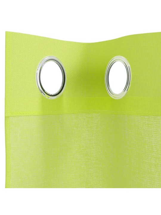 VOILE KARDINAD KOOS LÄBIVÕREDEGA 2 TK APPLE GREEN 140X245 CM