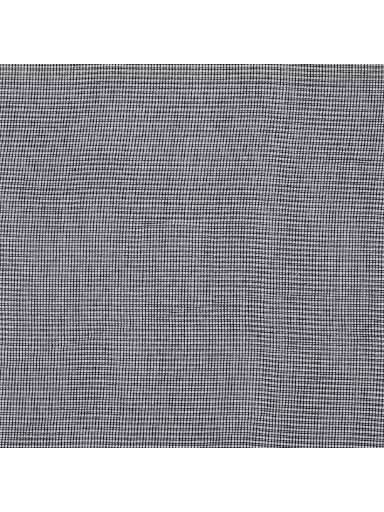VOILE KARDINAD RÕNGASTIHENDIGA 2 TK MUST 140X140 CM