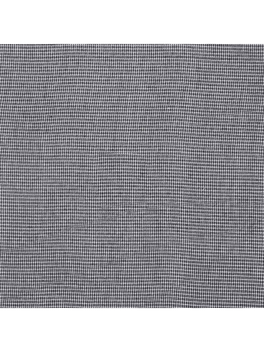 VOILE KARDINAD RÕNGASTEGA 2 TK MUST 140X175 CM