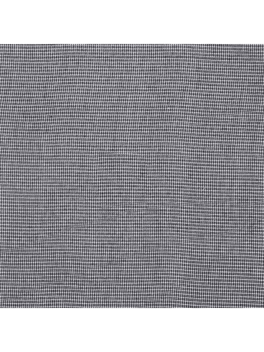 VOILE KARDINAD RÕNGASTEGA 2 TK MUST 140X300 CM