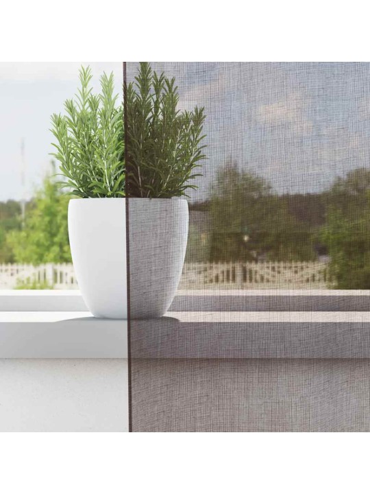 RÕNGASTIHENDIGA KARDINAD 2 TK PRUUN 140X175 CM