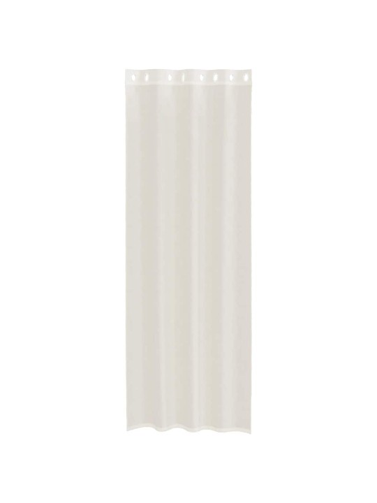 VOILE KARDINAD RÕNGASTEGA 2 TK KREEM 140X300 CM