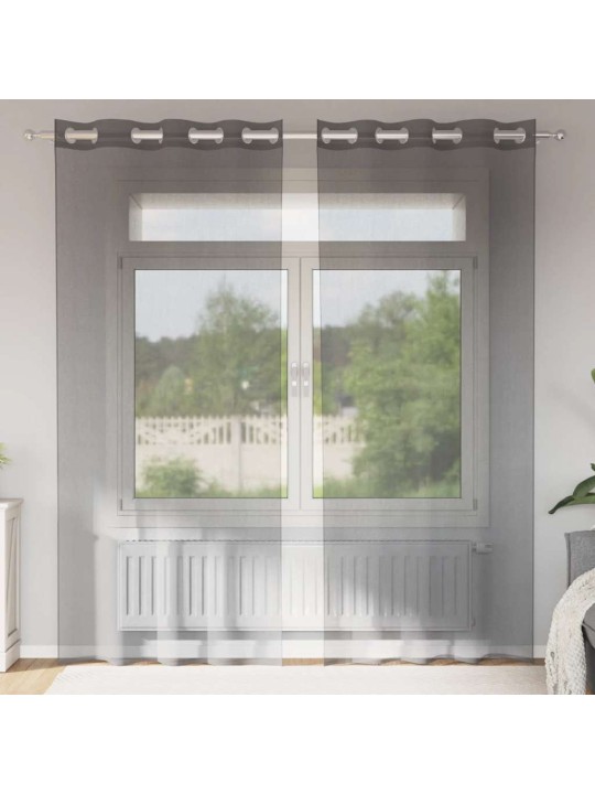 RÕNGASTIHENDIGA KARDINAD 2 TK TUMEHALL 140X245 CM