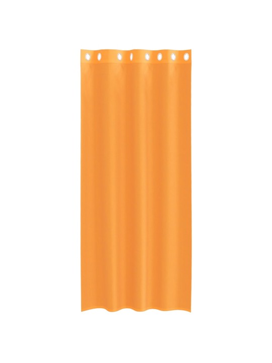 RÕNGASTIHENDIGA KARDINAD 2 TK ORANŽ 140X245 CM