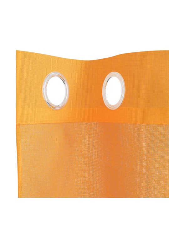 RÕNGASTIHENDIGA KARDINAD 2 TK ORANŽ 140X245 CM