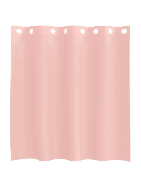 VOILE KARDINAD RÕNGASTEGA 2 TK ROOSA 140X140 CM