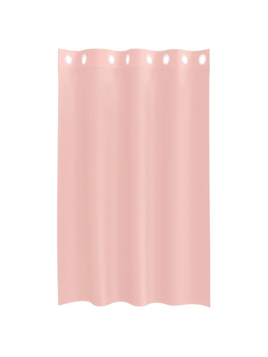 RÕNGASTIHENDIGA KARDINAD 2 TK ROOSA 140X175 CM