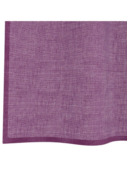 RÕNGASTIHENDIGA KARDINAD 2 TK LILLA 140X175 CM