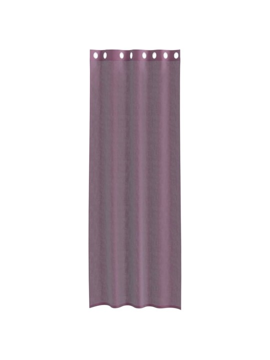 RÕNGASTIHENDIGA KARDINAD 2 TK LILLA 140X300 CM
