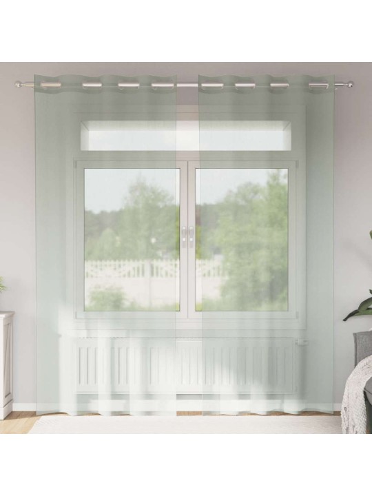 RÕNGASTIHENDIGA KARDINAD 2 TK HELEHALL 140X225 CM