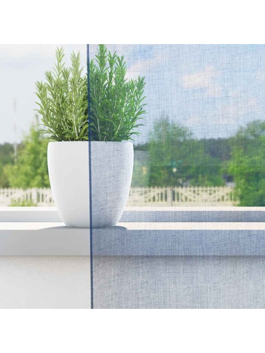 VOILE KARDINAD KOOS RÕNGASTEGA 2 TK ROYAL BLUE