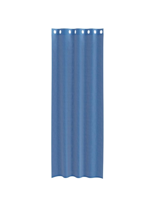 VOILE KARDINAD KOOS RÕNGASTEGA 2 TK ROYAL BLUE