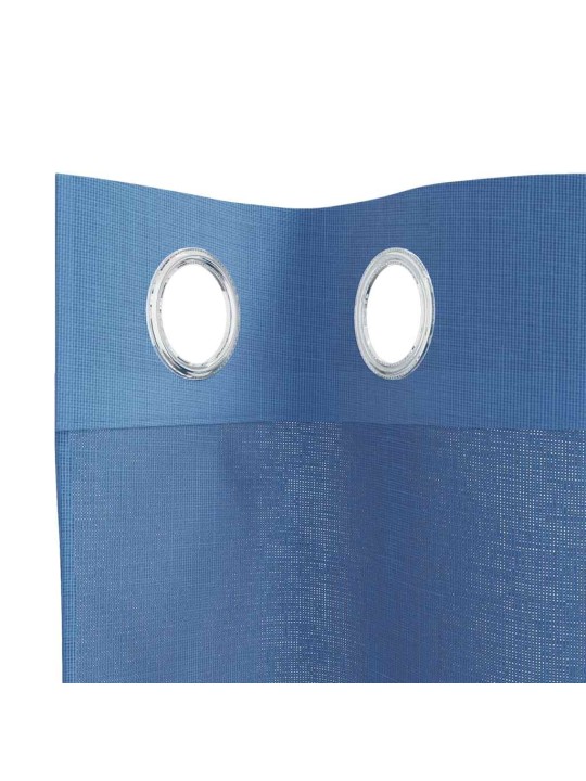 VOILE KARDINAD KOOS RÕNGASTEGA 2 TK ROYAL BLUE