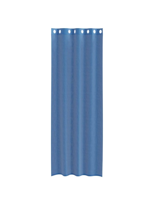 VOILE KARDINAD KOOS RÕNGASTEGA 2 TK ROYAL BLUE