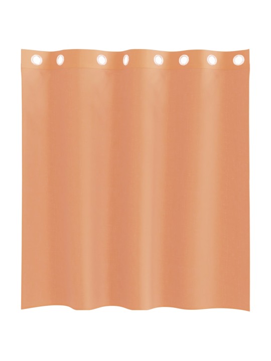 VOILE KARDINAD RÕNGASTEGA 2 TK TERRAKOTA
