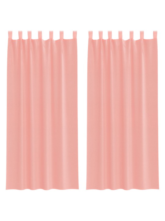 VOILE KARDINAD VARRASTEGA TASKUTEGA 2 TK ROOSA