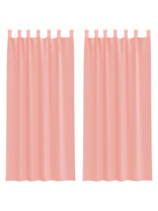 VOILE KARDINAD VARRASTEGA TASKUTEGA 2 TK ROOSA