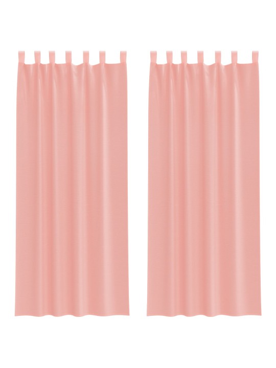VOILE KARDINAD VARRASTEGA TASKUTEGA 2 TK ROOSA
