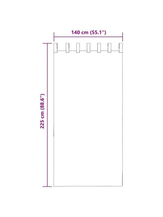 VOILE KARDINAD VARRASTEGA TASKUTEGA 2 TK LIIV