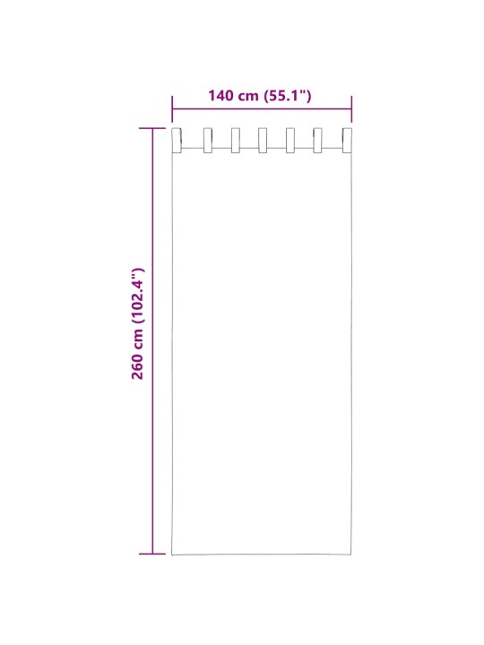 VOILE KARDINAD VARRASTEGA TASKUTEGA 2 TK LIIV
