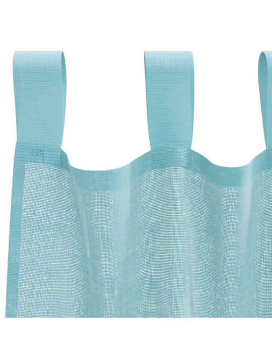 VOILE KARDINAD VARRASTEGA TASKUTEGA 2 TK TÜRKIIS