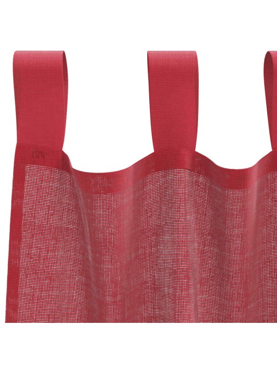 VOILE KARDINAD VARRASTEGA TASKUTEGA 2 TK VEINIPUNANE