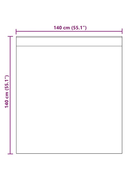 VOILE KARDINAD TAB TOPIGA 2 TK PRUUN