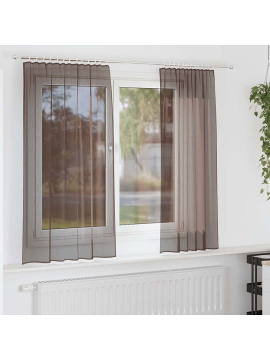 VOILE KARDINAD TAB TOPIGA 2 TK PRUUN