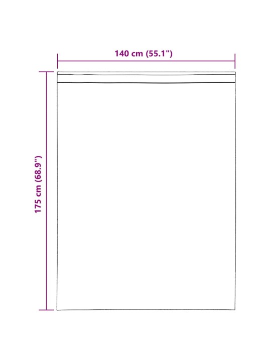 VOILE KARDINAD TAB TOPIGA 2 TK PRUUN