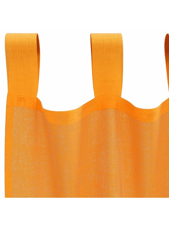 AASADEGA VOILE KARDINAD 2 TK ORANŽ 140X245 CM