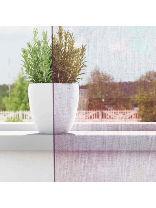 AASADEGA VOILE KARDINAD 2 TK LILLA 140X245 CM