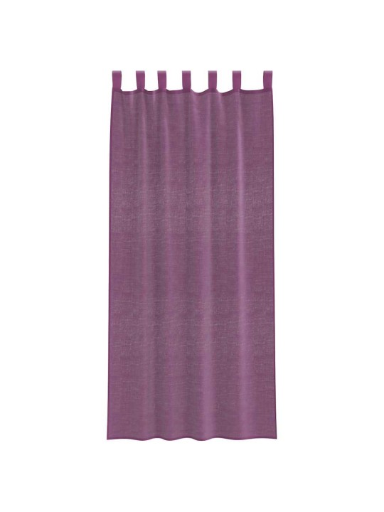 AASADEGA VOILE KARDINAD 2 TK LILLA 140X245 CM