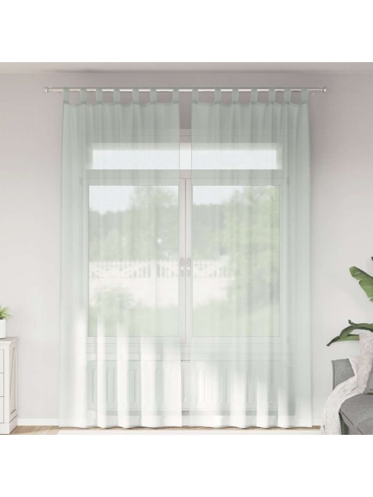 AASADEGA VOILE KARDINAD 2 TK HELEHALL 140X260 CM