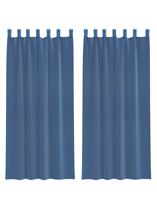 AASADEGA VOILE KARDINAD 2 TK ROYAL BLUE 140X245 CM
