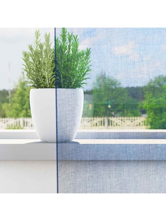 AASADEGA VOILE KARDINAD 2 TK ROYAL BLUE 140X245 CM