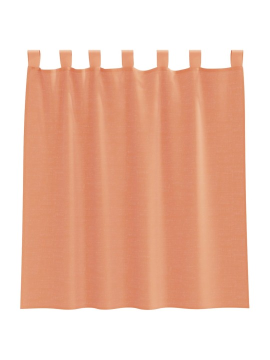 AASADEGA VOILE KARDINAD 2 TK TERRAKOTA 140X140 CM