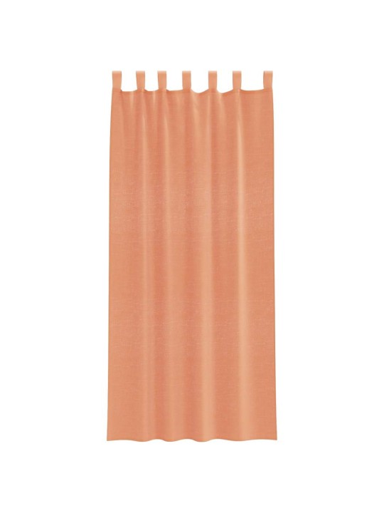 AASADEGA VOILE KARDINAD 2 TK TERRAKOTA 140X225 CM