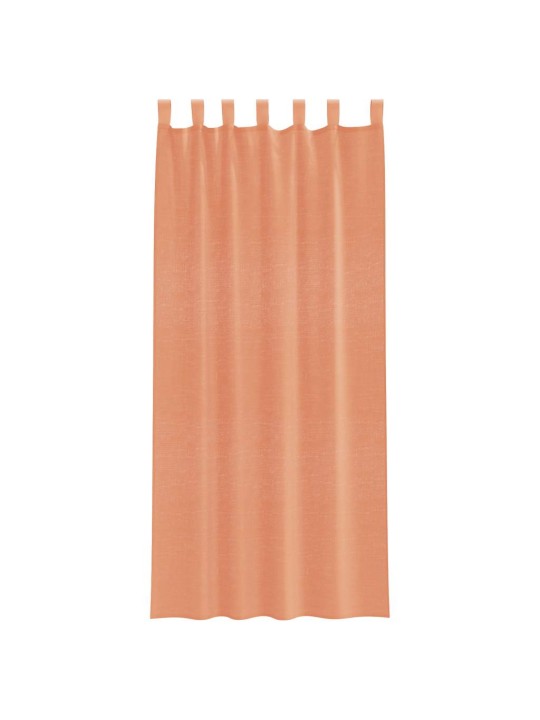 AASADEGA VOILE KARDINAD 2 TK TERRAKOTA 140X245 CM