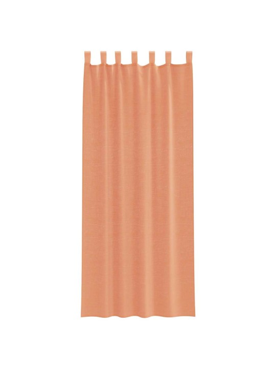AASADEGA VOILE KARDINAD 2 TK TERRAKOTA 140X260 CM