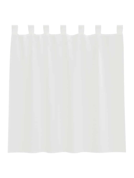 AASADEGA VOILE KARDINAD 2 TK VALGE 140X140 CM