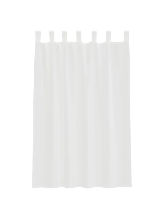 AASADEGA VOILE KARDINAD 2 TK VALGE 140X175 CM