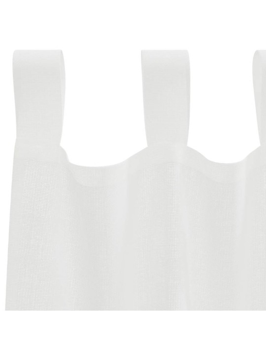 AASADEGA VOILE KARDINAD 2 TK VALGE 140X175 CM