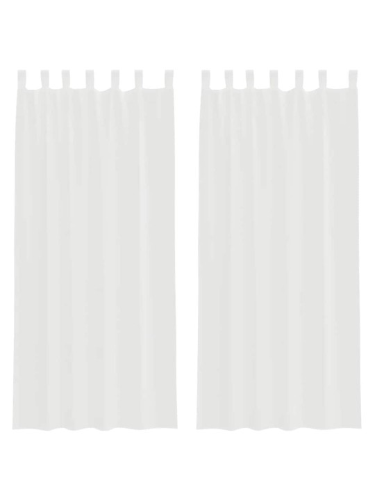 AASADEGA VOILE KARDINAD 2 TK VALGE 140X225 CM