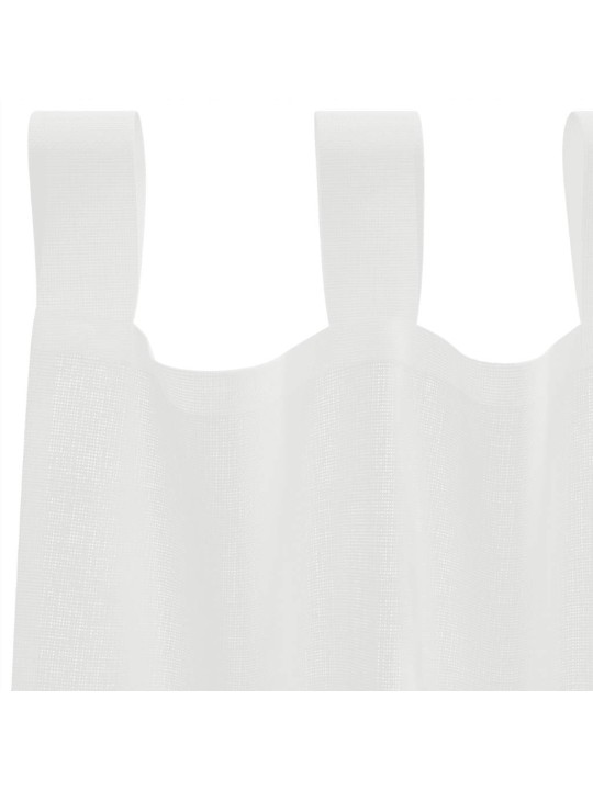 AASADEGA VOILE KARDINAD 2 TK VALGE 140X225 CM
