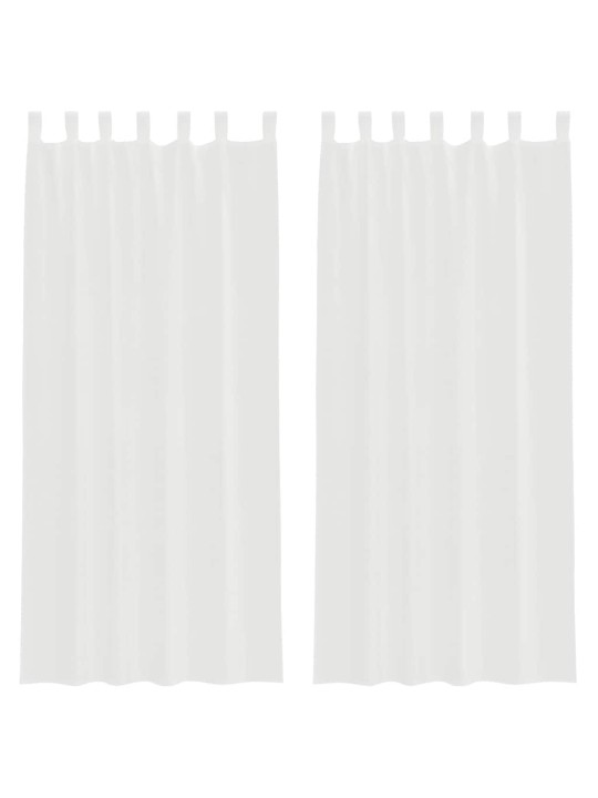AASADEGA VOILE KARDINAD 2 TK VALGE 140X245 CM