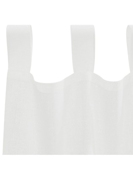 AASADEGA VOILE KARDINAD 2 TK VALGE 140X245 CM