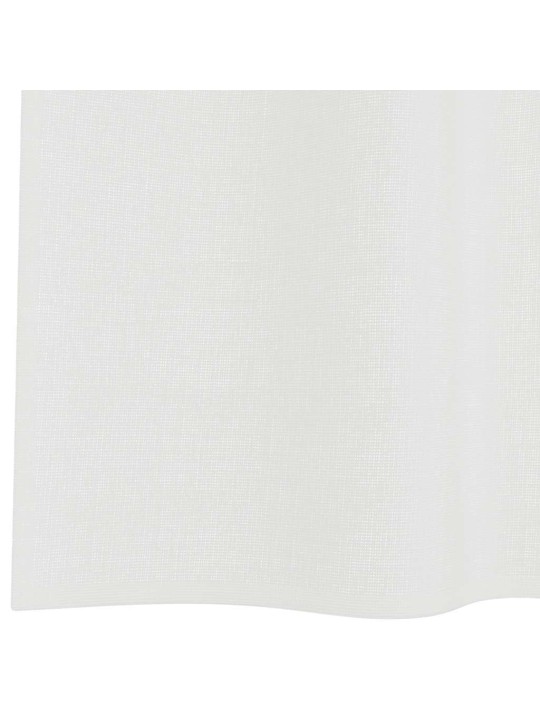 AASADEGA VOILE KARDINAD 2 TK VALGE 140X245 CM