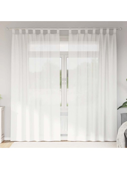 AASADEGA VOILE KARDINAD 2 TK VALGE 140X245 CM