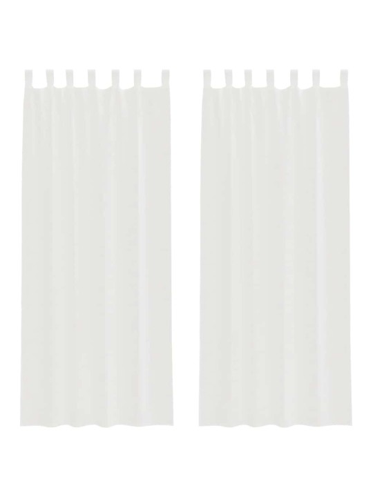 AASADEGA VOILE KARDINAD 2 TK VALGE 140X260 CM